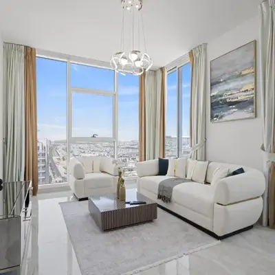Velvet Luxe Modern - 1BR w Private Pool in Gemz-15