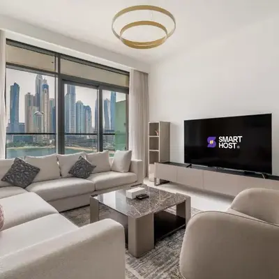 New! Stunning 2BR wBalcony and Pool Marina Vista
