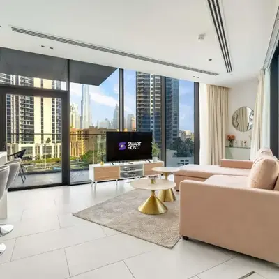 New! Spacious 2BR with Burj Views in Marquise Square