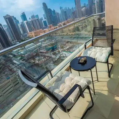 Downtown 1BHK apartment with City view