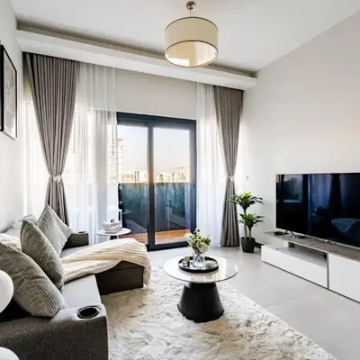 Luxury Stunning Burj Khalifa View High Floor Big Balcony Pool&Gym 1BR 80m2