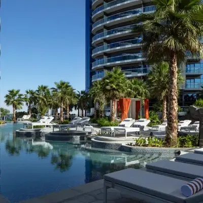 Cozy 2BR in Paramount Dubai with Burj Khalifa View