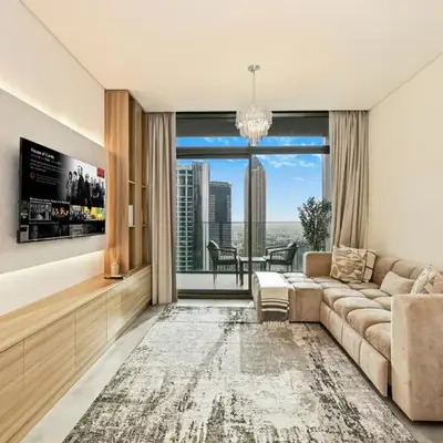 Curated High Floor 1BR-Sofa Bed Water View Peninsula 1