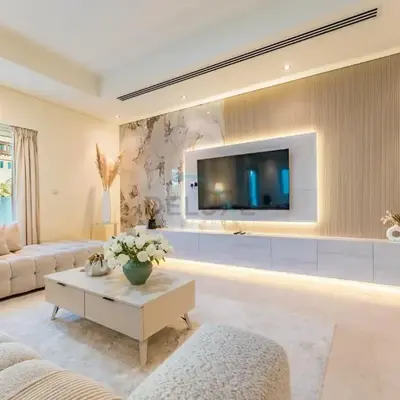 Spacious 3BR and Assistant Room with Community View - Al Quortaj Villa