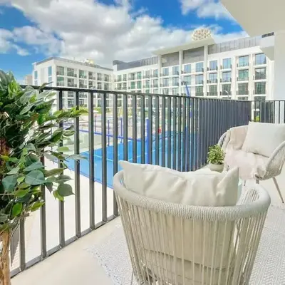 Binghatti Aurora Soft-Luxe 1BR Abode w Gym & Pool