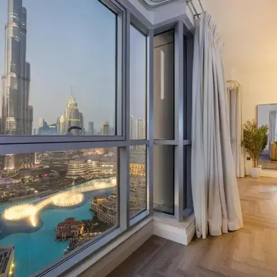 Burj Khalifa Fountain Views Prime Downtown 2BR Resi 3401