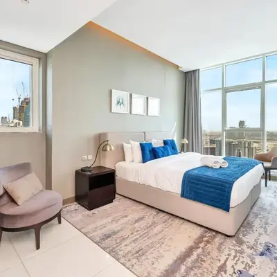 Premium Studio Burj Khalifa & Canal View