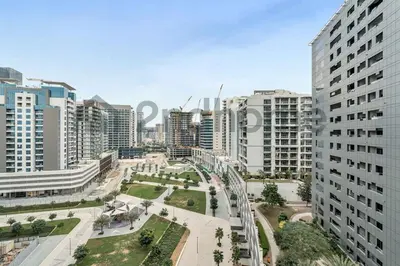 an aerial view of a city with tall buildings at Business Bay Fully Equipped 2 Bedroom Capital Bay in Dubai