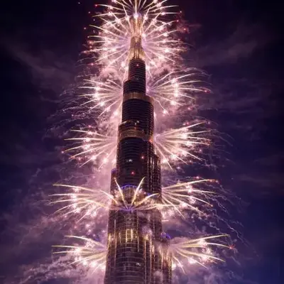 Grand Burj Vista Downtown Apartment with Burj Khalifa View