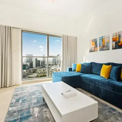 Modern 1BDR Apt With Balcony Pool Access And JVC