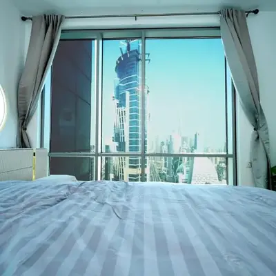 Skyline & Islands View 3BR Luxe Top Floor Noura Tower Business Bay