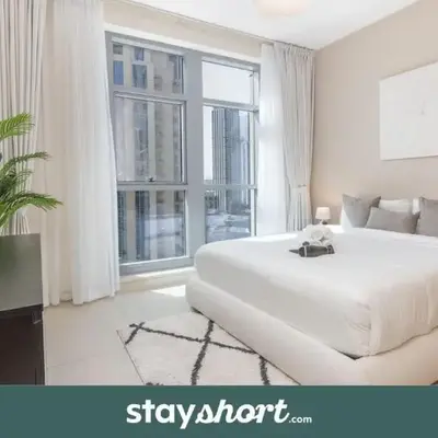 StayShort - Comfortable 1BR Minutes from Burj Khalifa & Dubai Mall