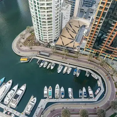 Luxury 1 Bed in Marina Mall JW Marriot