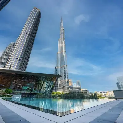 EMAAR GRANDE - Cozy 1 Bedroom Apartment - Infinity Pool - 1min to Dubai Mall and Burj Khalifa