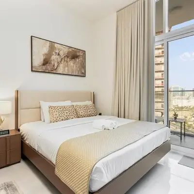 Modern Studio Near Miracle Garden & Dubai Hills