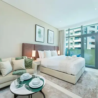 PVH - Seven Palm - Modern Studio with Beach Access near Palm Jumeirah Mall