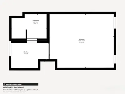 a schematic diagram of the experimental facility at Vacationer l Modern Studio l Community Views l Free Gym, Pool in Dubai