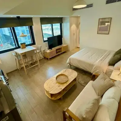 Warm Minimalist Studio