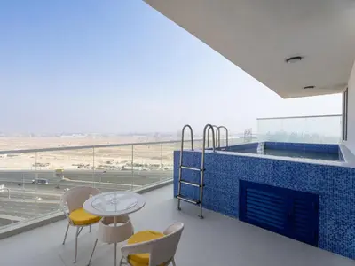 Gallery image of Gemz Luxury 2BDR with Private Pool plus Study-07 in Dubai