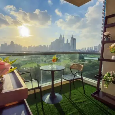 Luxury 2BR Haven with Panoramic Scenery