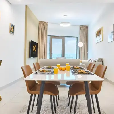 Chic 1BR at The Bay - Business Bay Near Burj Khalifa & Dubai Mall