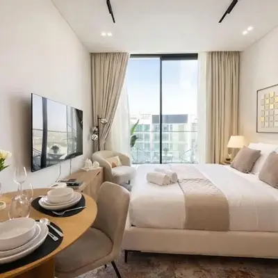 Modern Studio in Binghatti Azure with Pool & Gym