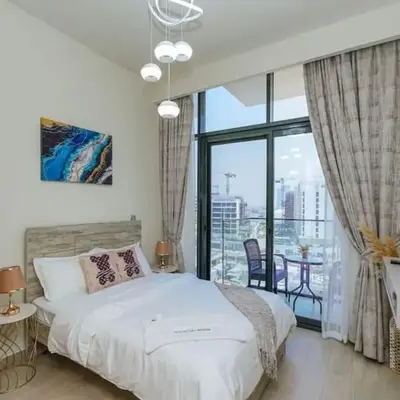 Stylish Meydan Studio with Private Balcony