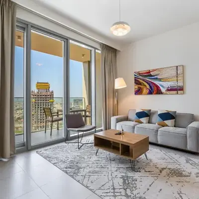 Elegant 2Bed Walk to Burj Khalifa & Dubai Mall