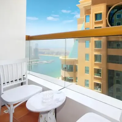 Silk Valley - Luxury 1BR | High Floor & Balcony | Sea Views