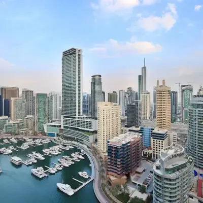 Prime Located 3B with full Marina Views