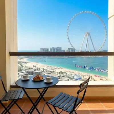 Stunning Sea View - 2-BR - 2 min Walk to Beach