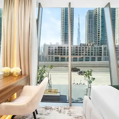 Cozy modern STUDIO in STERLING DOWNTOWN I DUBAI MALL I Sleeps 4
