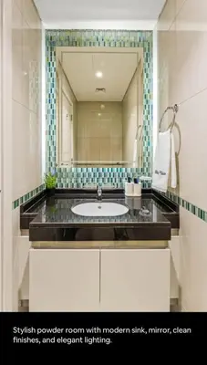 Gallery image of Super comfortable 1 bedroom apartment in damac heights Dubai marina spacious brand new furniture luxury beside tram exactly and barasti beach in Dubai