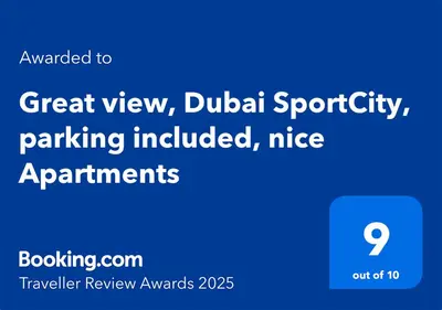 a screenshot of the great view dubai sports parking included nice apartments at Big studio, Dubai SportCity, parking included in Dubai