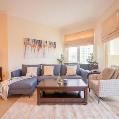 Premium 4BR Apt Pool Palm Beach Club Dubai