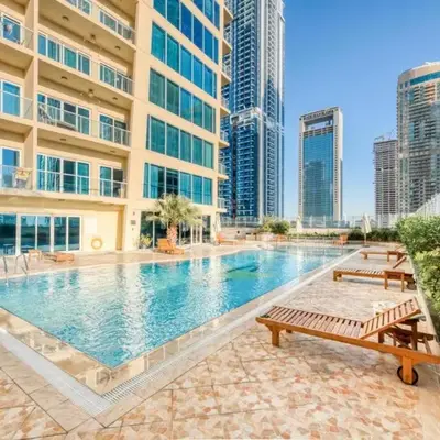 White Sage - Luxurious Studio in JLT With City Skyline View