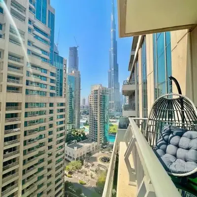 2BR Dubai Burj View Downtown Skyline with Pool