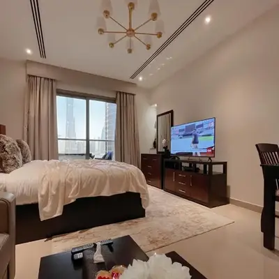 Trophy Stays - Supreme Sunrise Suites w Burj Khalifa view - Studio