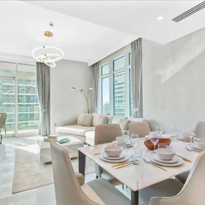 Tropical Home w Private Beach in Emaar Beachfront