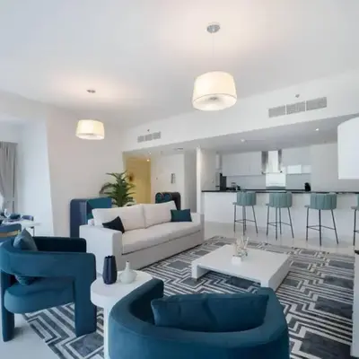 Blue dream apartment with Harbour view in Marina