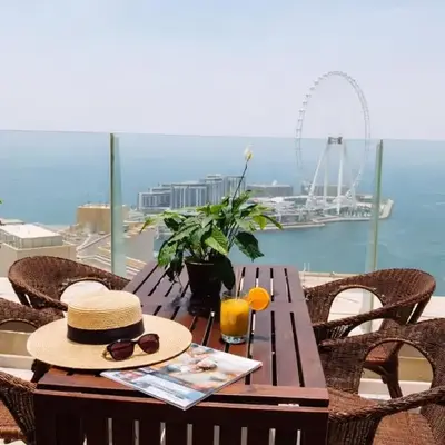 Full Sea View from a Big Terrace I 2 Bedrooms I JBR