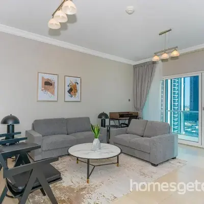 HomesGetaway -Fanciful 1BR Apartment in JLT Lake View