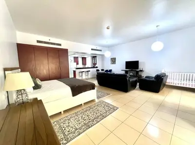 Gallery image of Beachfront Amazing Studio Apartment in Rimal JBR in Dubai
