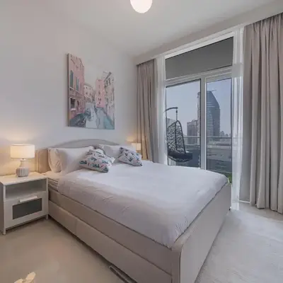 Alluring 1 BD Apartment in Business Bay with Burj Khalifa view