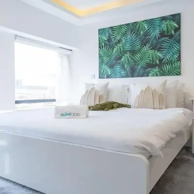 Tropical Loft with working station in JVC