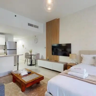 DA84 - Chic Studio in Dubai Arch Tower