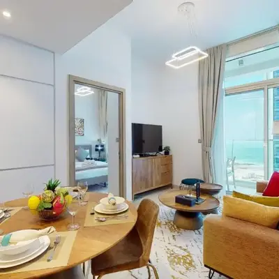 Stylish Apartment Balcony and Sea Views