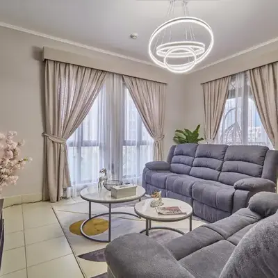 Golden homes Burj khalifa view Yansoon 1BR heart & Soul old town Beside Dubai mall Burjh Khalifa