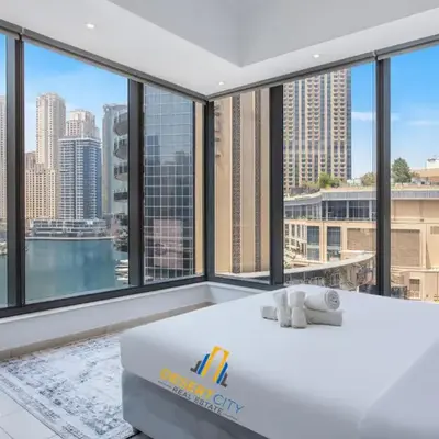 One Bed in Dubai Marina with Marina Views