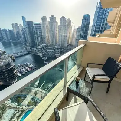 Scenic view studio/Dubai Marina